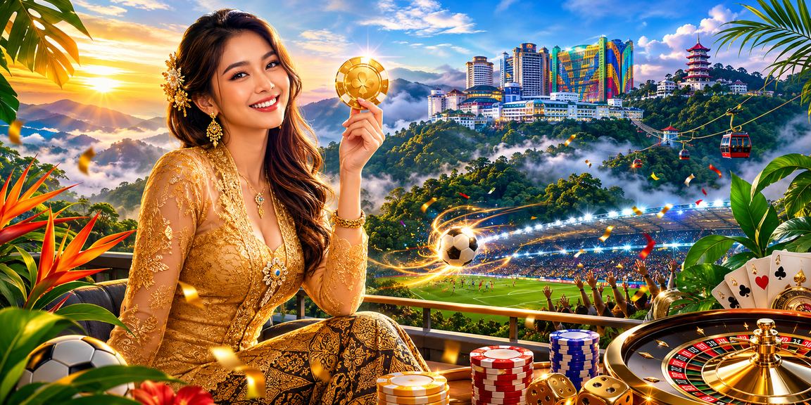 Pengguna Malaysia bermain di aplikasi kasino mudah alih di kawasan peranginan Genting