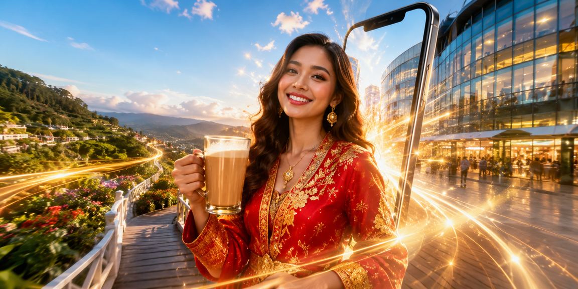 Pengguna Malaysia mengakses platform dalam talian secara selamat melalui telefon pintar