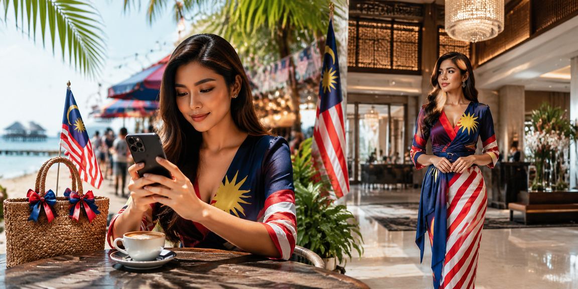 Antara muka kasino mudah alih Malaysia gaya Melayu
