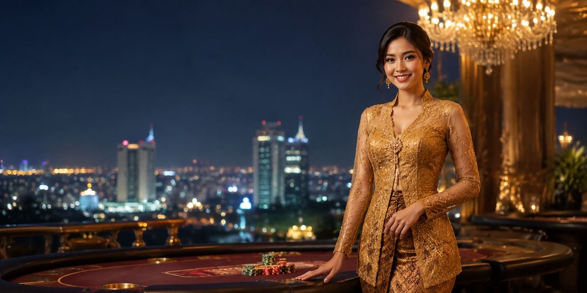 Permainan poker dengan pengguna berbaju kebaya di Seremban